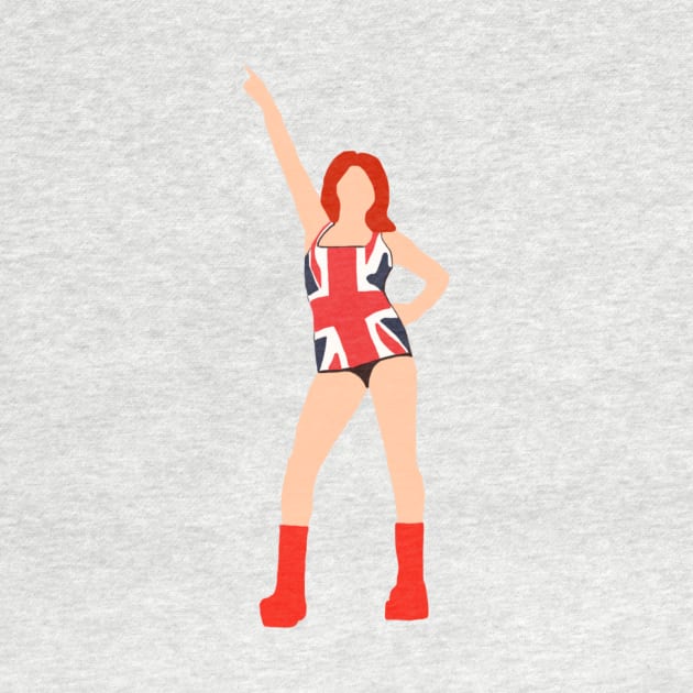 Geri Flag Dress Spice Girls Ginger Spice by popmoments